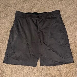Nike Men's Charcoal Flat Front Shorts